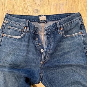 Citizens Of Humanity Emery high rise relaxed crop button fly